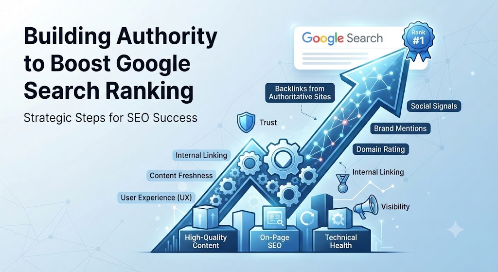 Building Authority to Boost Google Search Ranking
