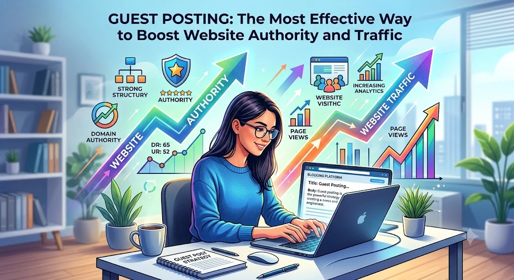 Guest Posting The Most Effective Way to Boost Website Authority and Traffic