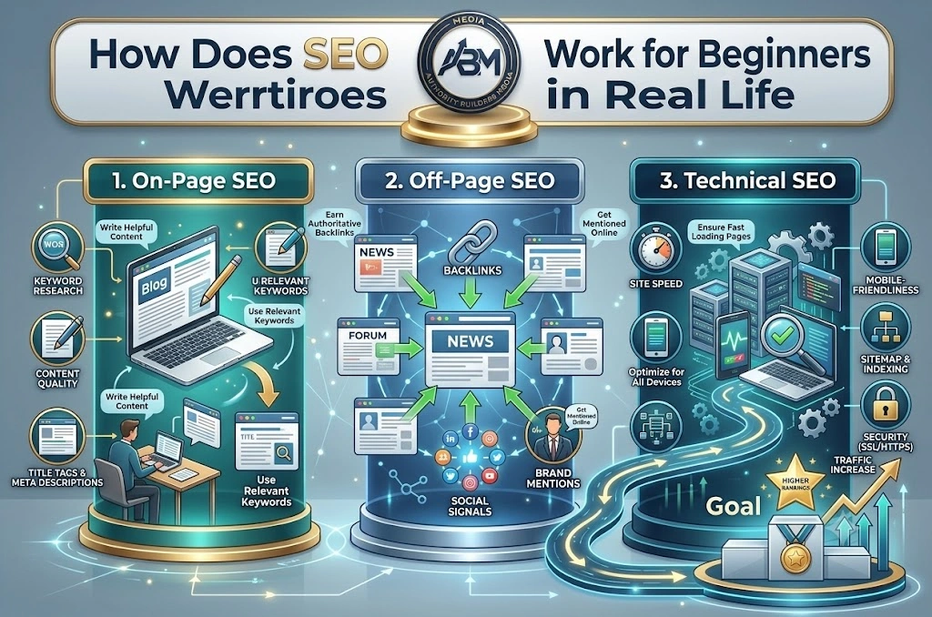 How Does SEO Work for Beginners in Real Life