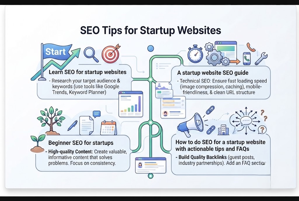 SEO Tips for Startup Websites