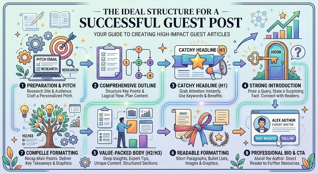 The Ideal Structure for a Successful Guest Post