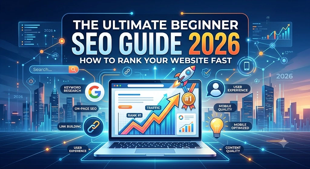 The Ultimate Beginner SEO Guide 2026 How to Rank Your Website Fast