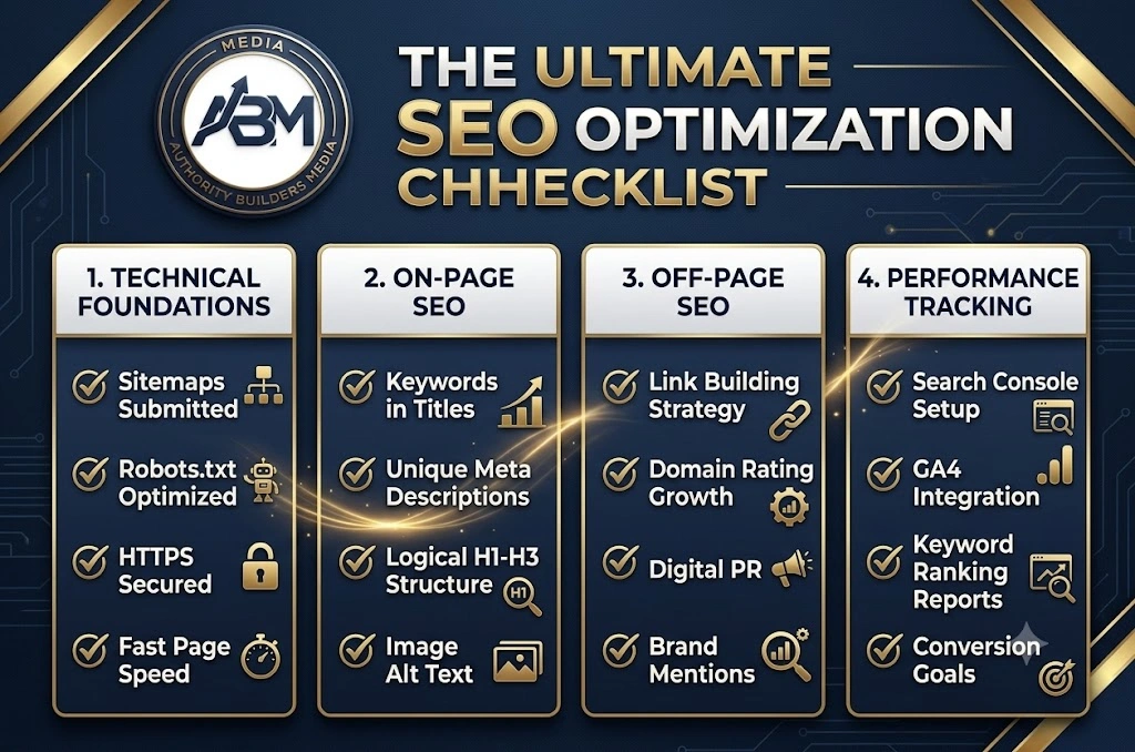 The Ultimate SEO Optimization Checklist