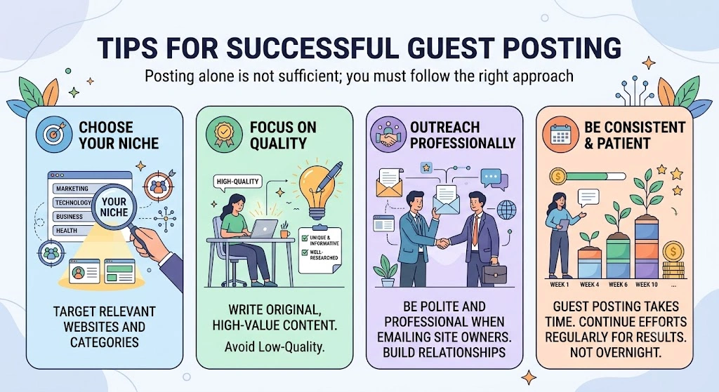 Tips for Successful Guest Posting