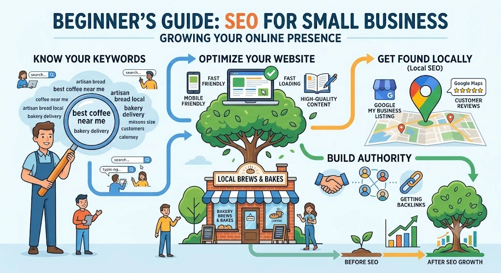 What Is SEO for Small Business Beginner's Guide to Growing Online