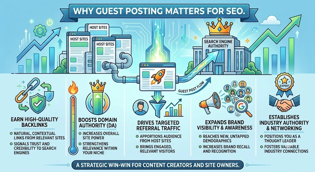 Why Guest Posting Matters for SEO